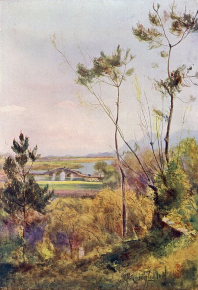 The Bridge at Kwangfoong by Thomas Hodgson Liddell
